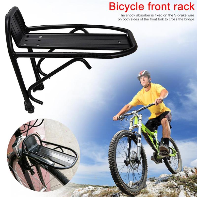 Aluminium Mtb Road Cycling Bike Fiets Voor Rack Carrier Fietstassen Tas Bagage Plank Beugel Kofferbak Voor Fietsonderdelen
