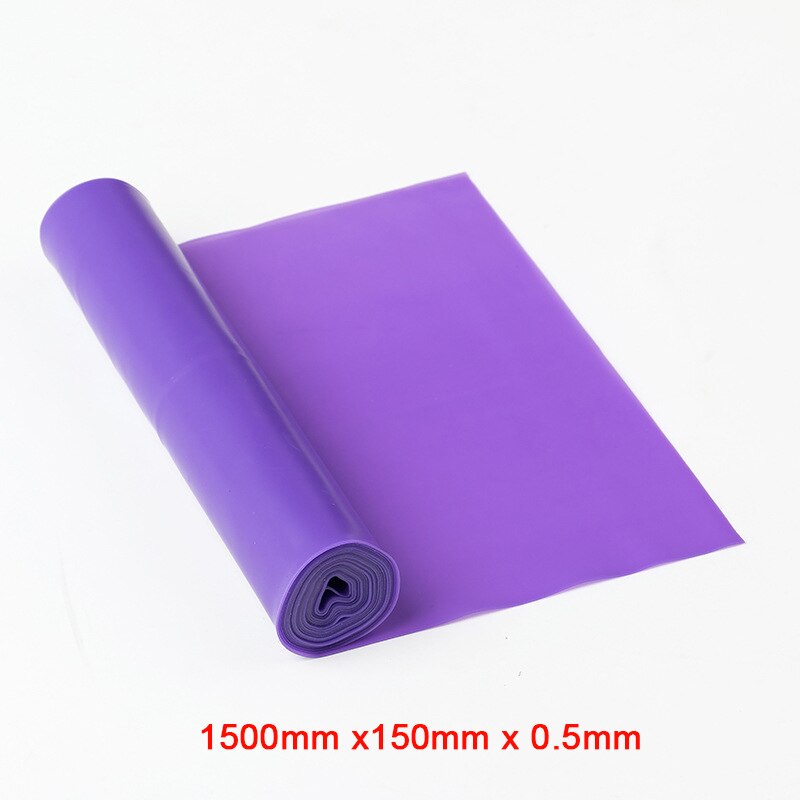 Elastic Resistance Bands Workout Equipments Expander Stretch Exercise Rubber Band Training Fitness Equipment Pull Rope Strength: purple