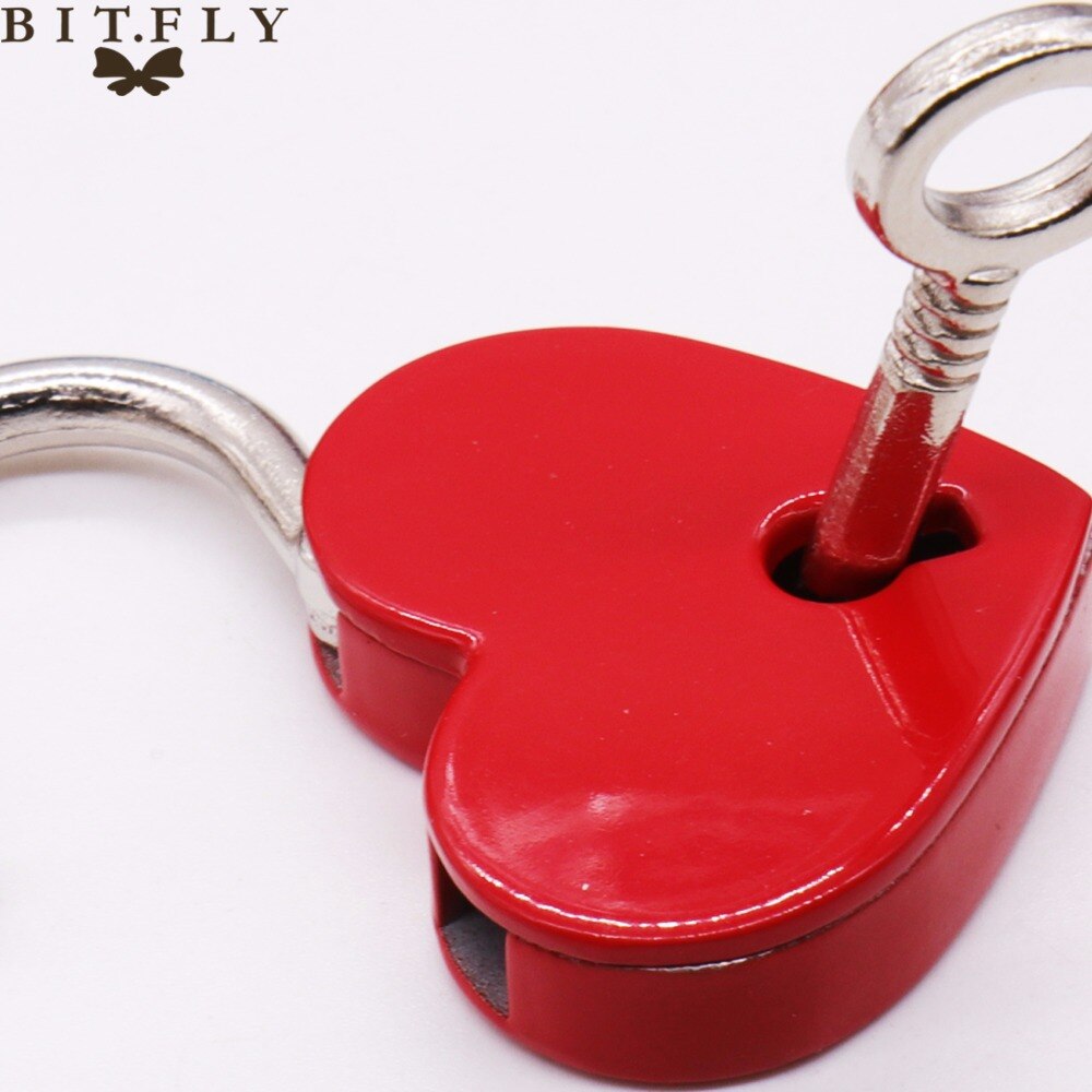Mini serrure en forme de cœur avec clé, accessoires de jeu de mariage, joli pour les invités, magnifique verrou à souhaits, fournitures de bricolage