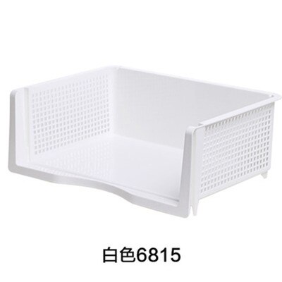 Stackable Mesh A4 Paper File Tray Organizer Document Magazine Rack Plastic Book Holder Desktop Storage Basket Shelf Stationery: H