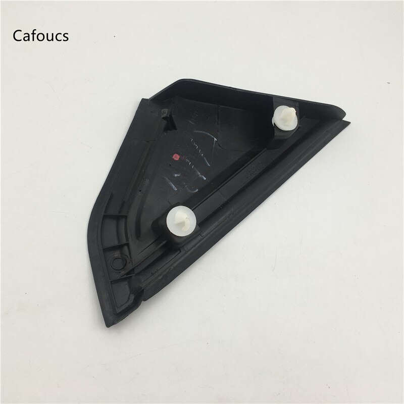 Dla Citroen C4 1.6D 2004-2010 przednie lewe i prawe lustrzane osłony ćwierć okna przycinać trójkąt talerz 9647011377 9647011277