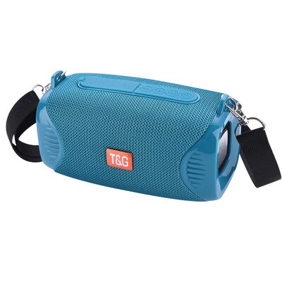 TG esterno portatile impermeabile bluetooth speaker 20W altoparlante ad alta potenza boombox stereo surround caixa de som colonna subwoofer: Sky Blue