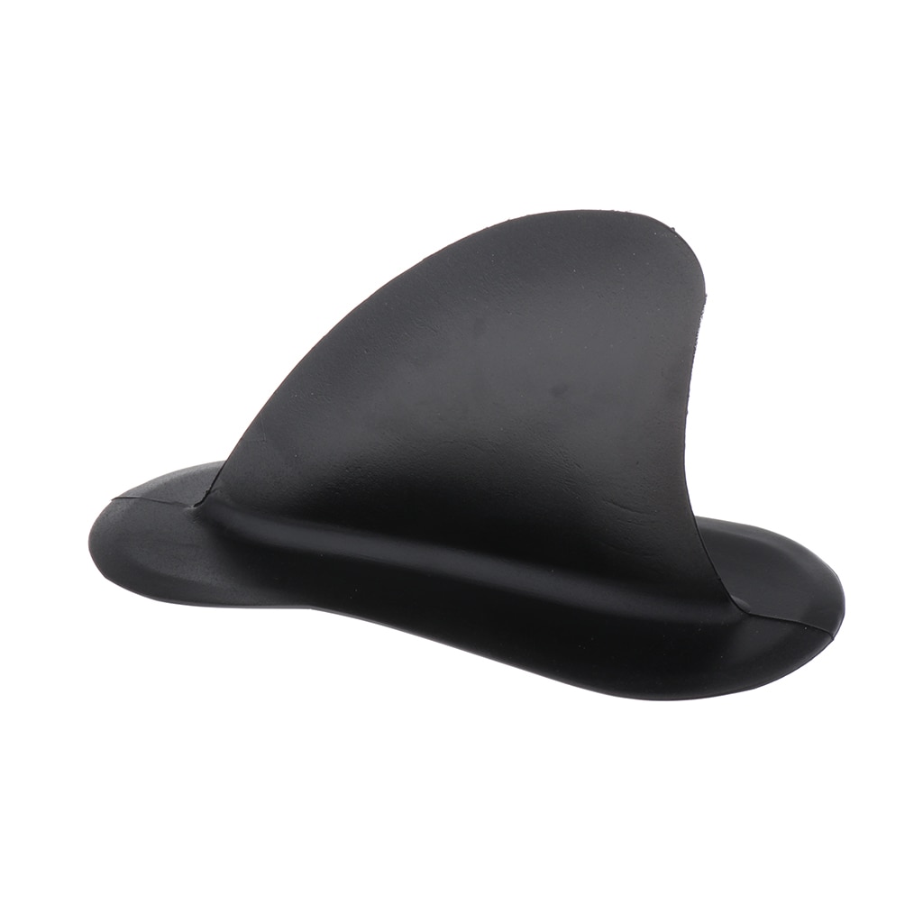 Black Inflatable Kayak Skeg Tracking Fin Integral Center Fin Boat Soft Surfboard Fin For Canoe Water Sports