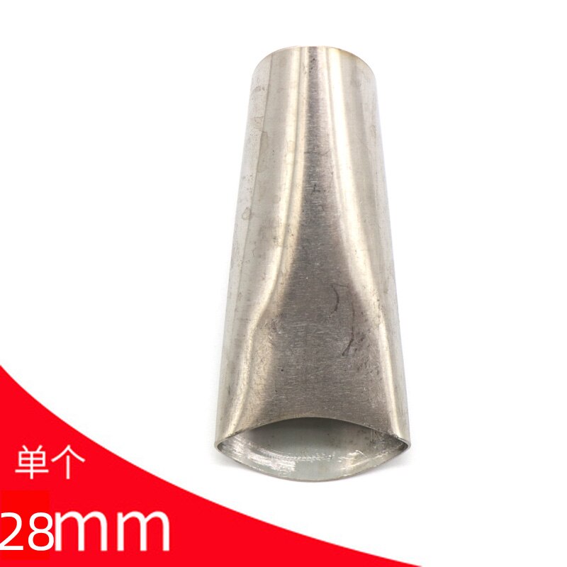 Perfect Caulking Finisher Silicone Sealant Nozzle Glue Remover Scraper stainless Steel Caulking Nozzle applicator Tool: 28mm