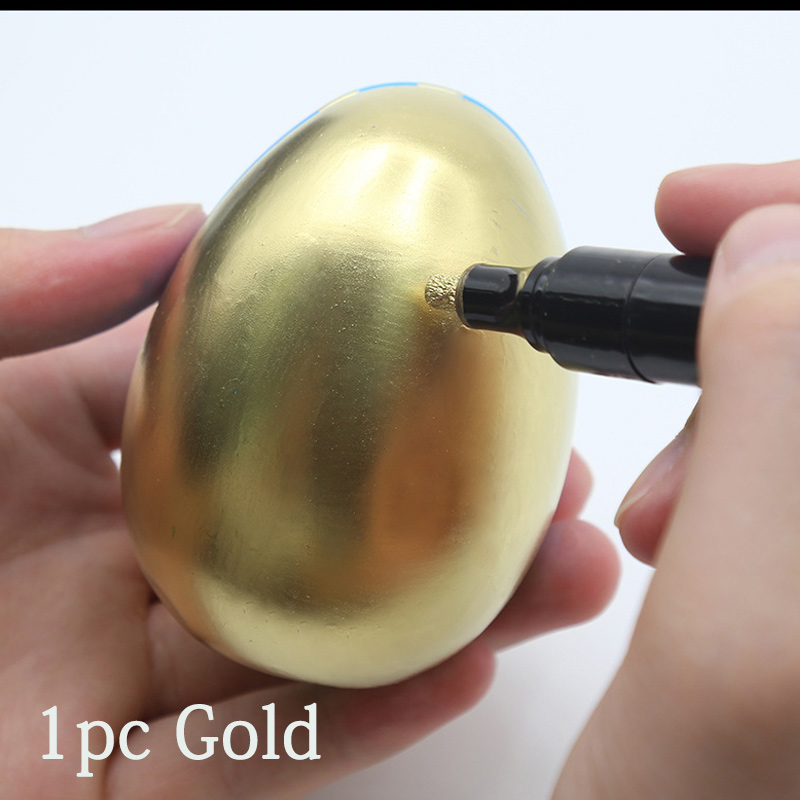 Rotulador de pintura cromada, bolígrafos de pintura de espejo líquido reflectante, tinta dorada y plateada, punta de escritura de 2mm para modelo de Metal, madera, plástico y piedra: Morado