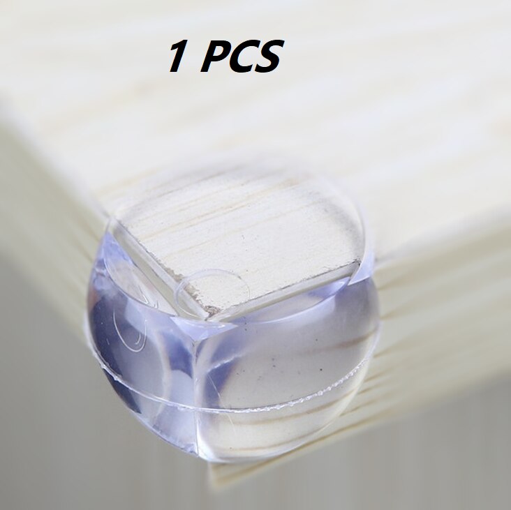 10 Stks/set Transparante Rand Hoek Guard Kind Baby Veiligheid Tabel Corner Protector Siliconen Elastische Protector: 1pcs