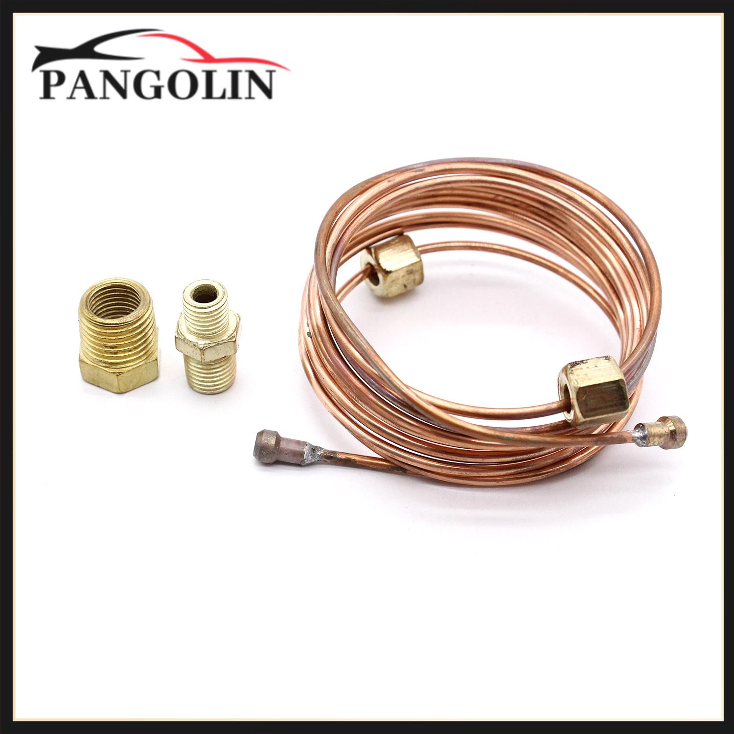 Oil Pressure Gauge Tubing JEGS 6 Foot Copper Kit - 1/8 Inch