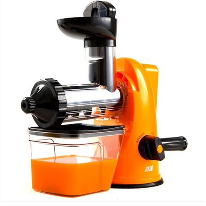 1pcs Manual Juicers Blend Fresh Health Juicer Machine Lemon Ice Cream Orange Extractor Machine Processors Kitchen Fruit Tools: orange