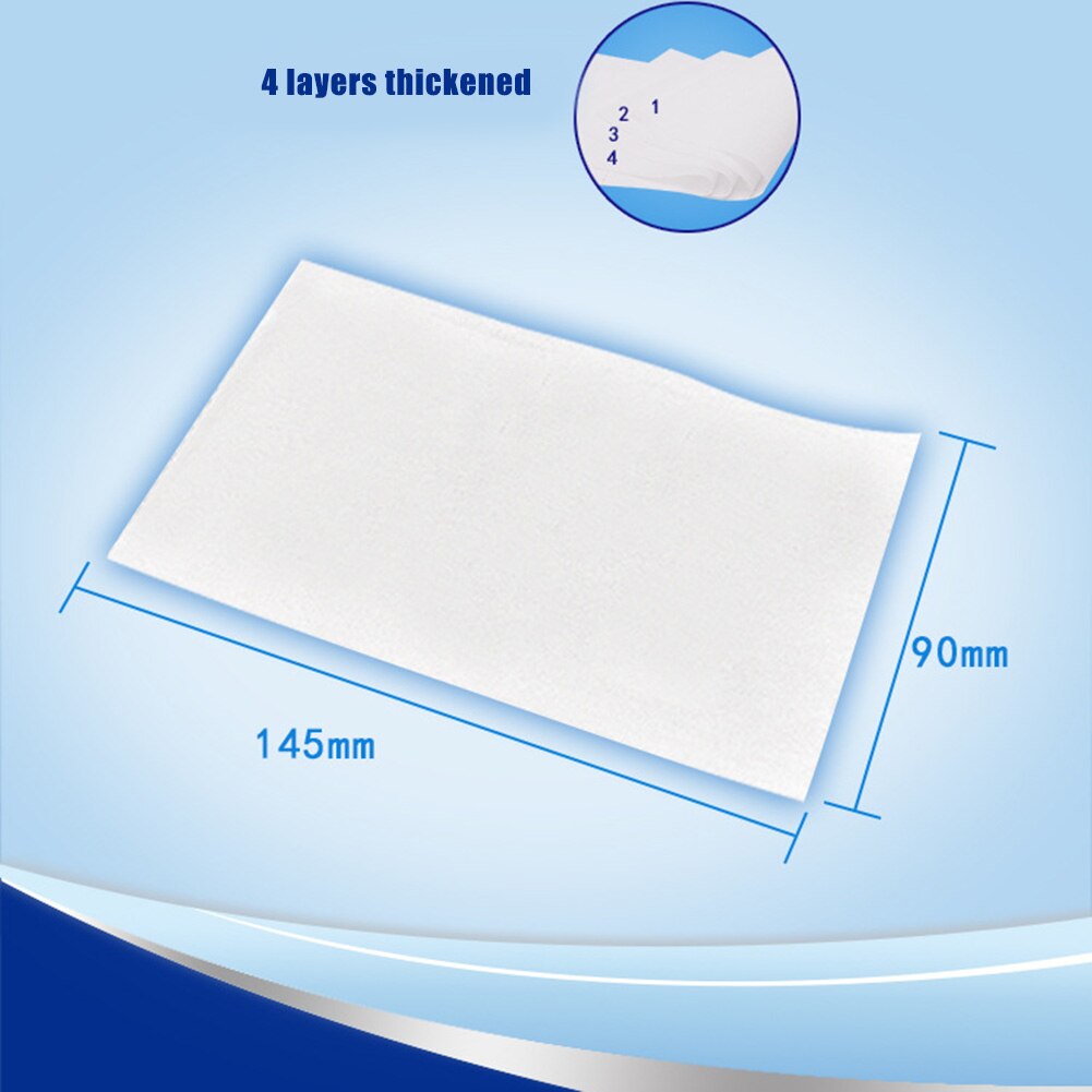 1 Roll 4-Ply Papieren Tissue Toilet Roll Paper Openbare Hotel Commerciële Gebruik