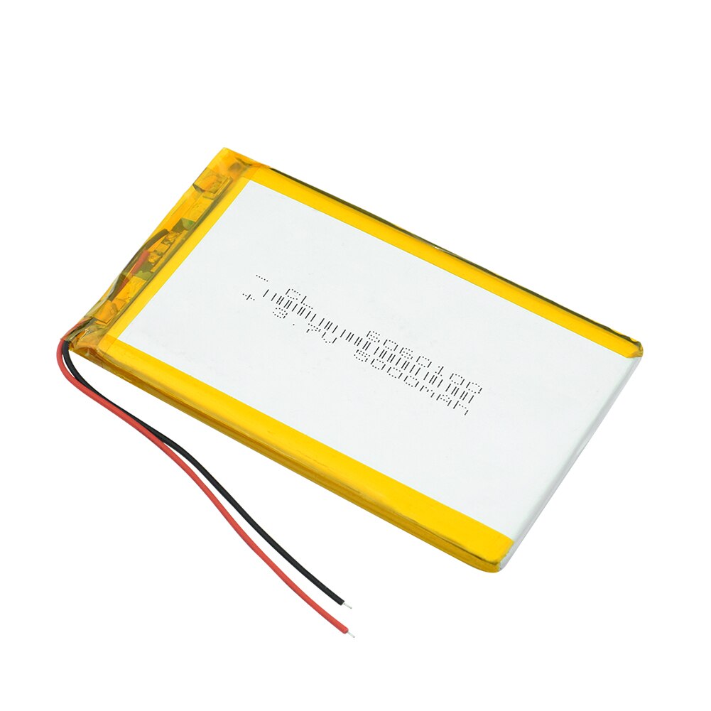 3.7V 5000mAh 6060100 Lithium Polymer Li-Po li ion Rechargeable Battery Lipo cells For Tachograph MP3 Portable Bluetooth speaker