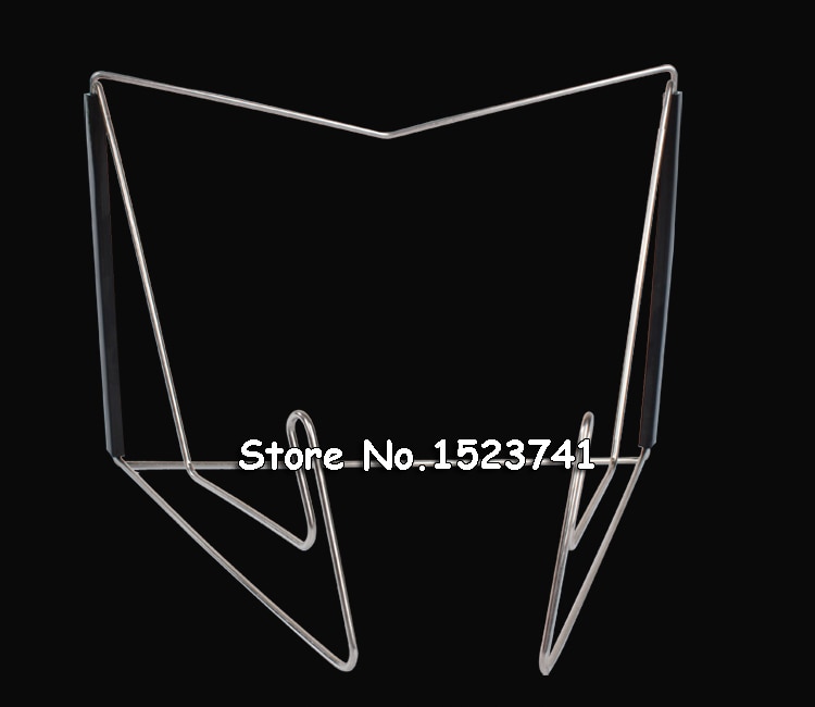 Steel Wire Portable Reading Frame Folding Bookend Music Stand reading Book Holder Stand