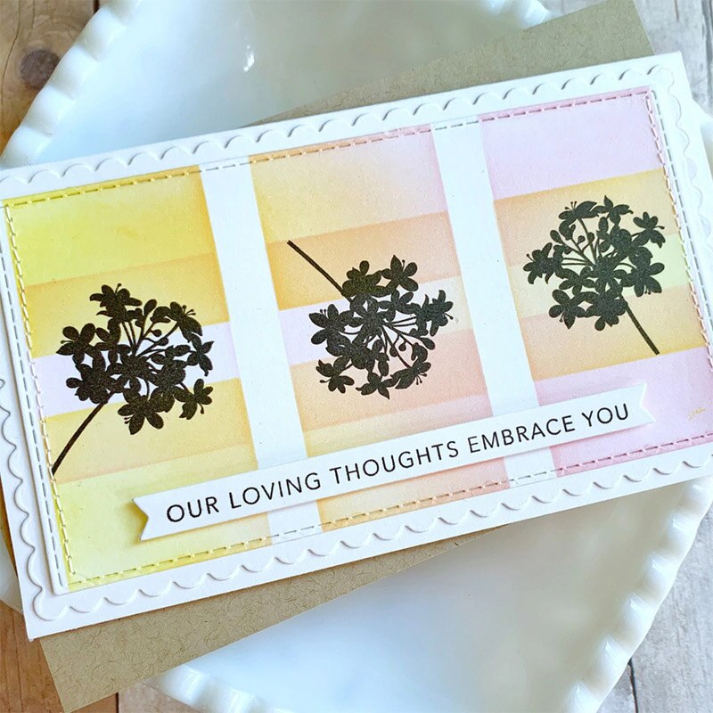 Rectangular Framelits Mini Slimline Wavy Metal Cutting Dies Scrapbooking Album Paper DIY Cards Crafts Embossing Die