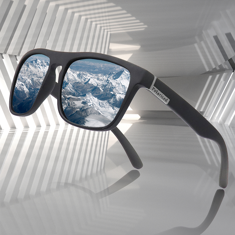 Polariserede solbriller mænd luksus mærke vintage udendørs kørsel solbriller mandlige beskyttelsesbriller skygge  uv400 oculos
