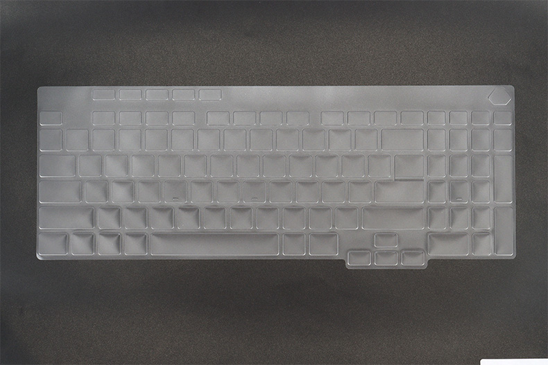 Funda de silicona para teclado de ordenador portátil ASUS ROG STRIX G17 G713RC G713RM G713RW G713R G713QM G713QC G713 G713QR G713QE G713QC G713Q: Transparente