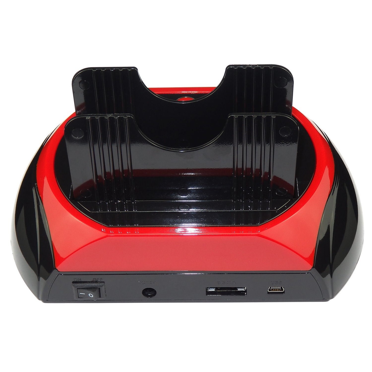 Base doca de disco rígido duplo hdd ide/sata 2,5 3,5 para usb 2.0 caixa externa leitor de cartões