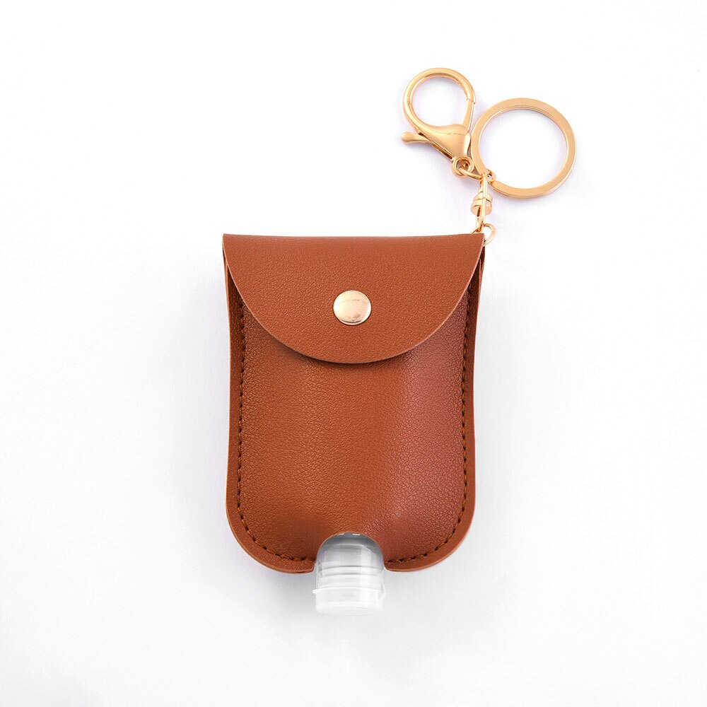 1PC Travel Bottle And Keychain Bag Holder 30ml Refillable Empty Bottles For Hand Sanitizer Bag Bottle With Key Ring: 2