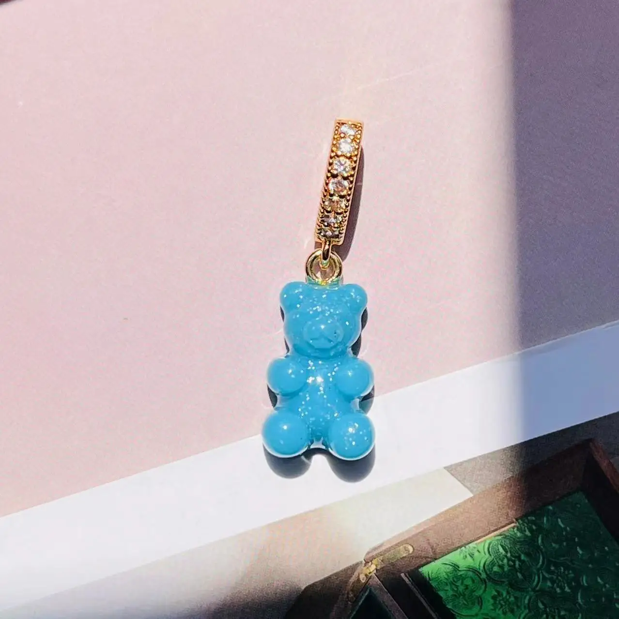 Kleurrijke hartvormige hanger met trendy engelse woorden, hars, liefdeshart, zirkonia bedeltje, sleutelbeenketting, halsketting voor vrouwen,  y2k sieraden