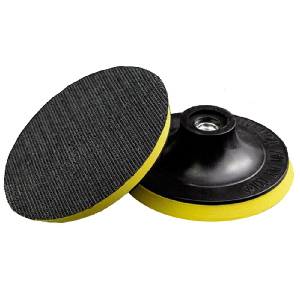 M14 Lustrando Lixa Rebarbadora Polidor de Carro Auto Universal Gancho Loop Backing Pad Conector Acessórios Broca Polidor de Carro