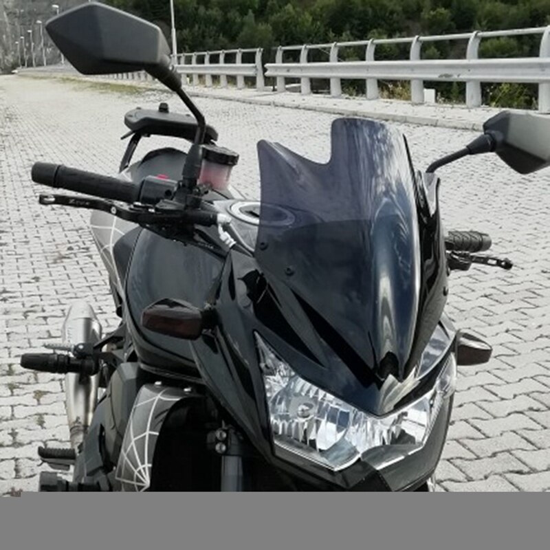 Pasuje robić Kawasaki Z750 Z750R 2007-2012 motocykl szyby przednie deflektory przedniej szyby zestaw deflektor