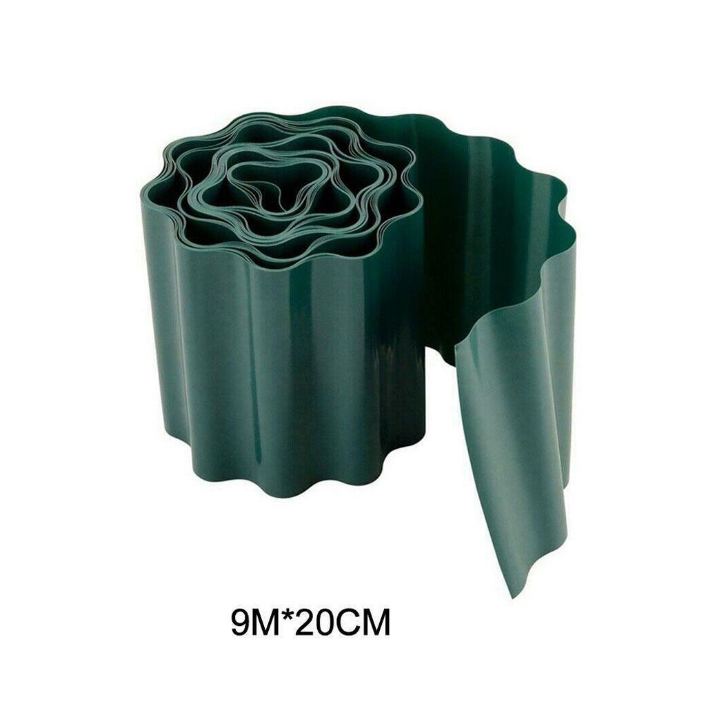 900x10/15/20cm Diy Flower Bed Fence Lawn Border Edging Garden Grass Fence Edge Fence Wall Way Roll Road Gardening Small Fence: 20cm