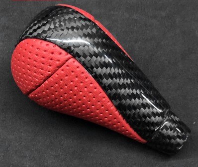Leather Chrome Automatic Gear Shift Knob For Lexus IS200 IS250 IS300 IS350 2005 2006 2007