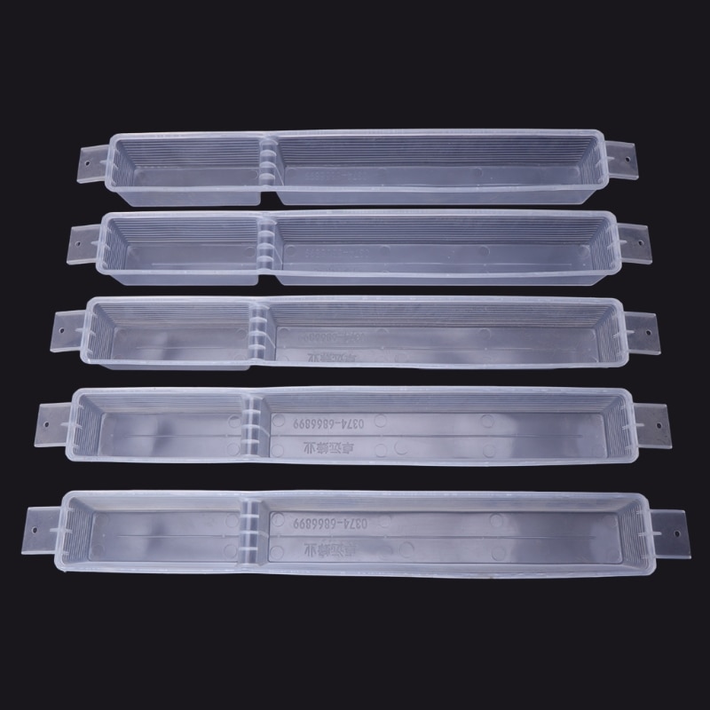 5pcs Bee Feeder Beekeeping Plastic 1.5kg Beekeeper Tools Supplies High Intensity