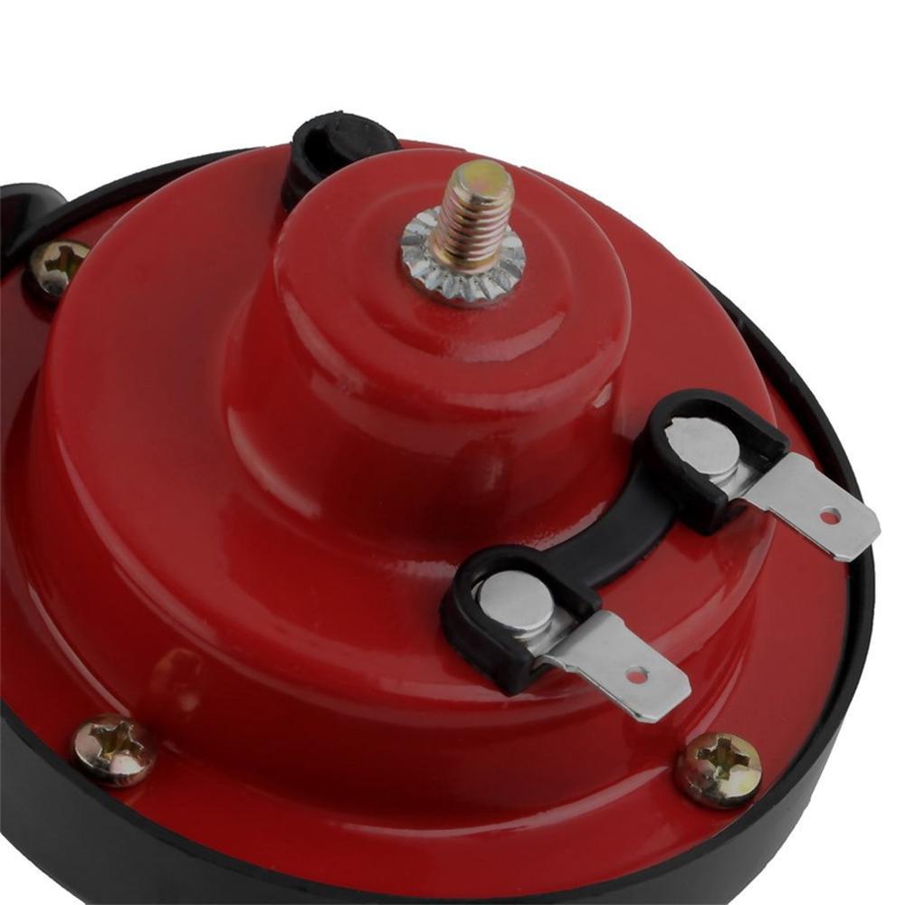 Universel voiture escargot corne voiture klaxon sifflet escargot corne 12V super son étanche Super anneau pour installer des pièces automobiles