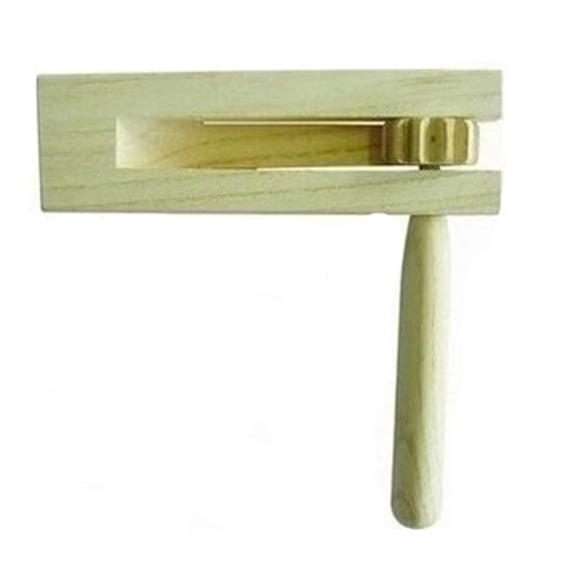 Wooden Spinning Ratchet Noise Maker Grogger Traditional Matraca for Parties Sports Events and Celebrations: Default Title