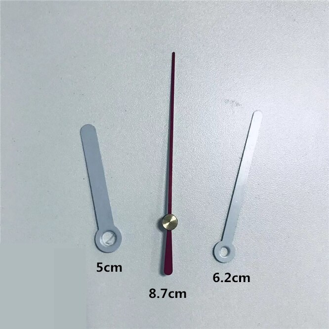 M2188 silencieux grand mur Quartz horloge mouvement mécanisme 22mm arbre réparation outil pièces Kit bricolage ensemble avec des mains en métal: A6