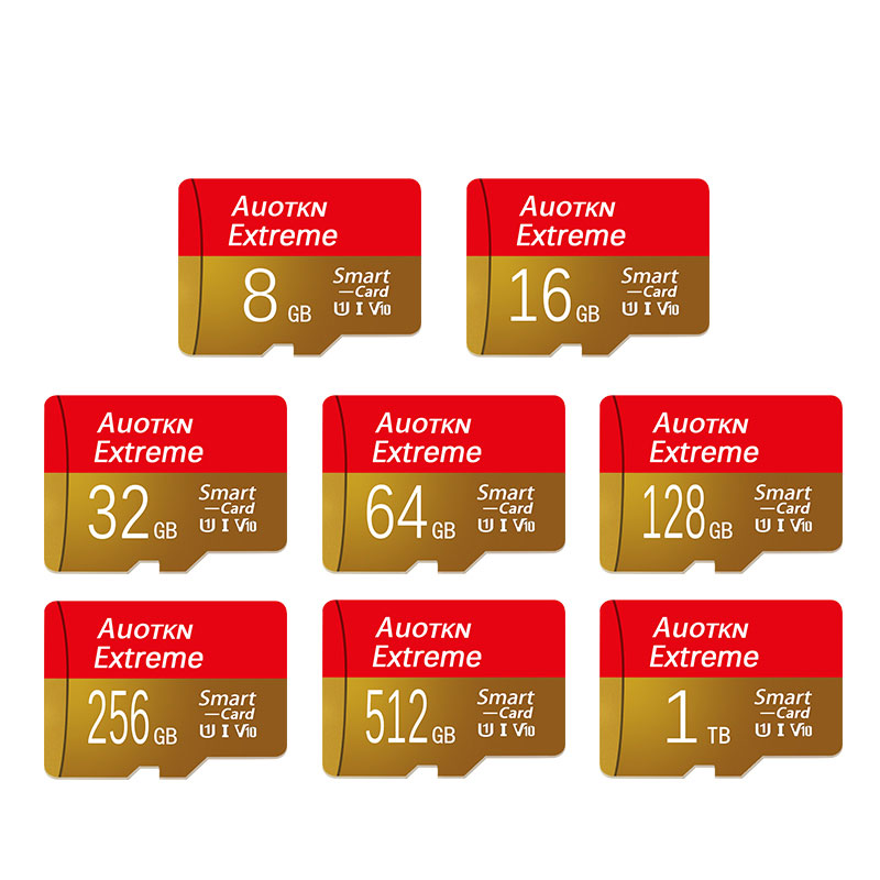 Mini Sd-kaart 8GB 16GB 32GB 64GB Klasse 10 Flash TF-kaart 128GB 256GB 512GB Geheugenkaart Voor Mobiele Telefoon HD Camera Game Schakelaar UAV