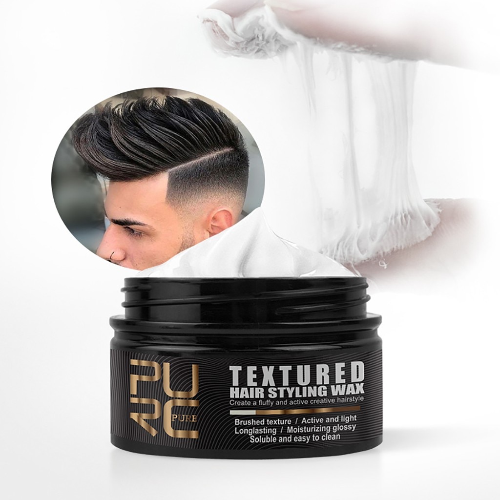 50ml Brushed Clay Strong Hold Brushed Texture Clay Refreshing Hair Hair Styling Clay Mud For Men Hair Styling Mud