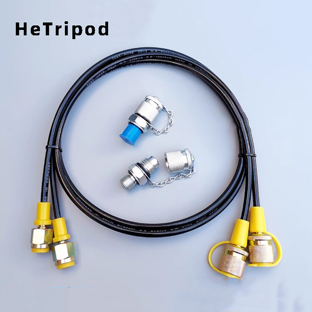 Pressure gauge pressure tube high pressure hose instrument connecting line tube 63mpa DN3 * 6 hydraulic tube