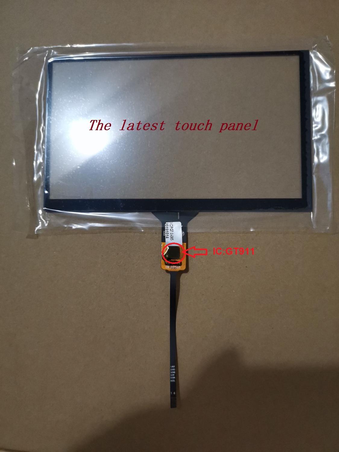 Ic: GT911 7 Inch Capacitieve Touchscreen Voor Auto Dvd Navigatie 164 Mm * 99 Mm 6pin Universele Touch Screen