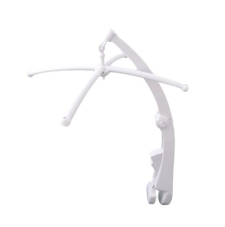Rotary Baby Crib Mobile Bed Bell Toy Holder Arm Bracket Hanging Music Box White For Boys Girl Newborn 0-12 Months Rattles Toys: Bracket-TA062