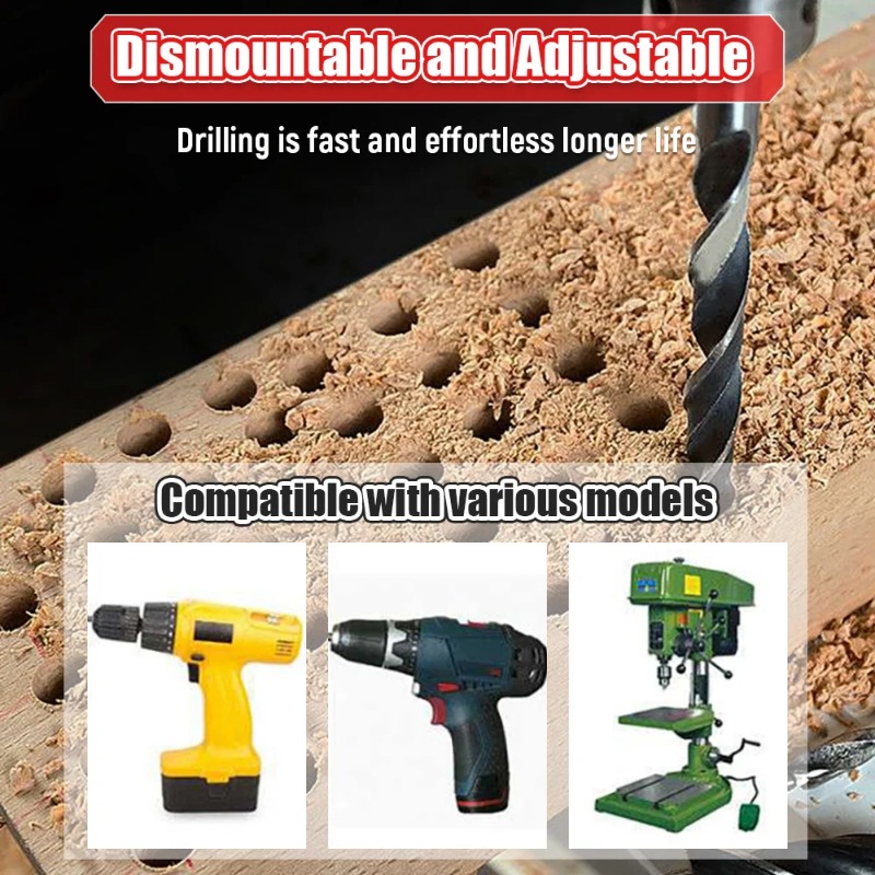 Countersink Drill Bit Set Reamer Woodworking Chamfer Counterbore Pliot Hole Cutter Screw Hole Drill 4/5/6/7/8/10mm HSS Hole Dril