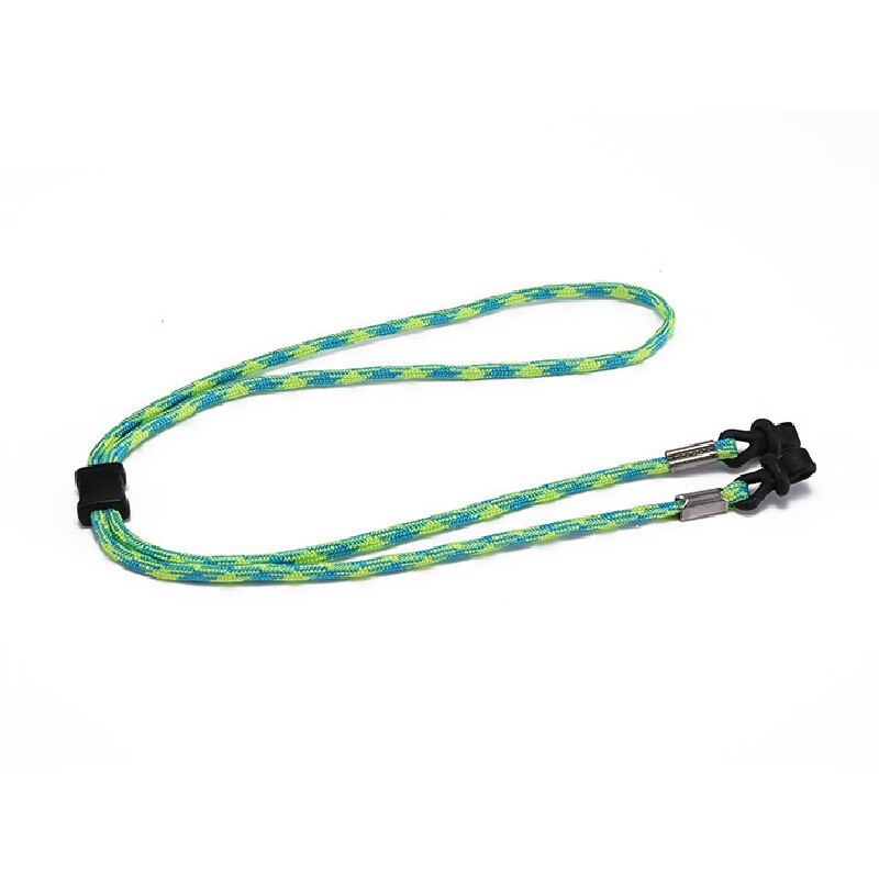 1Pc Verstelbare Bril Band Vrouwen Mannen Hals Koord Glazen Ketting Zonnebril Lanyard Brillen Touw Houder Eyewear Bandjes: green