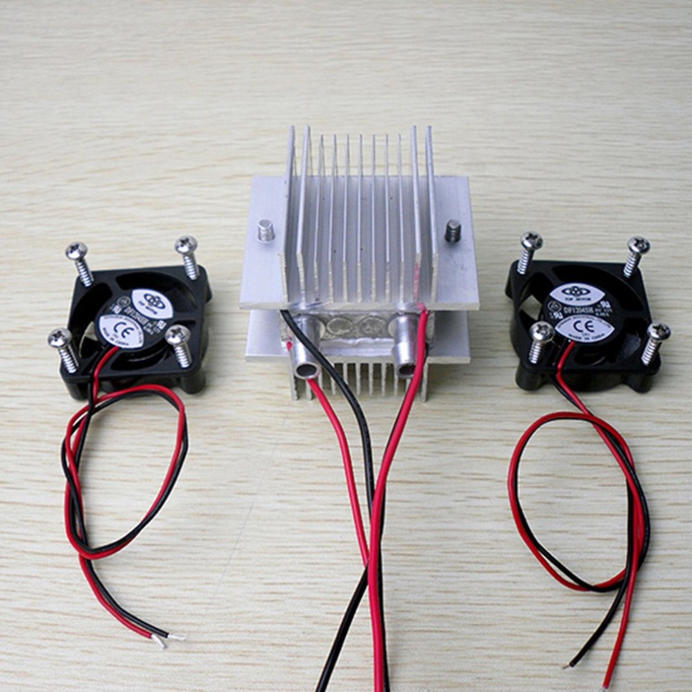 Diy Thermo-elektrische Sets Peltier Koeling Waterkoeling Systemen + Fan + 2 Stuks. Tec1-12706 Koelers Thermo-elektrische Peltier Koeler