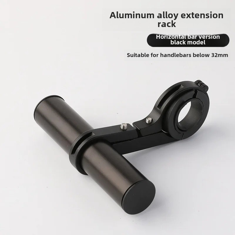 Multifunktionale Fahrrad Lenker Verlängerung Rack Lampe Taschenlampe Halter Radfahren Ausrüstung Fahrrad Licht Handheld Taschenlampe Halterung: Blau