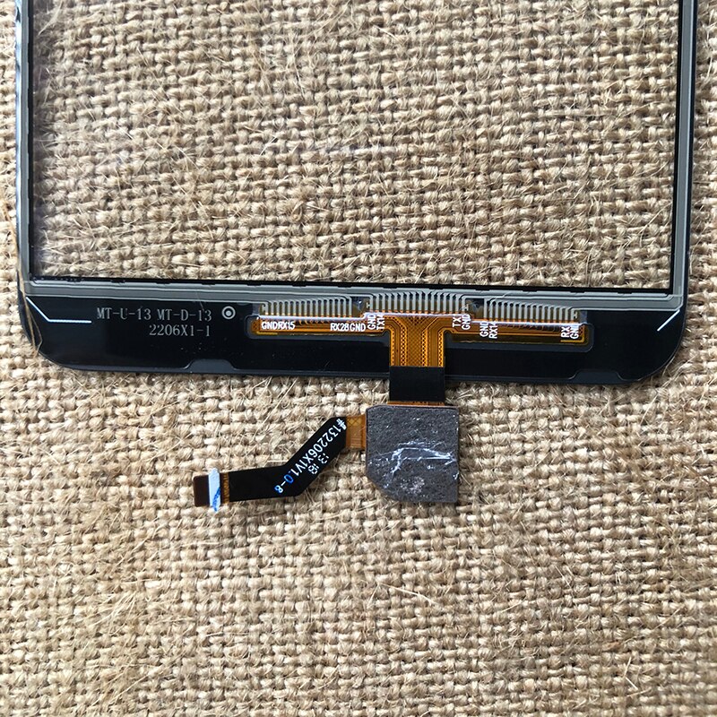 Pantalla exterior para Huawei Y9 /Enjoy 8 Plus Sensor digitalizador Panel táctil frontal pantalla LCD cubierta de cristal piezas de reparación