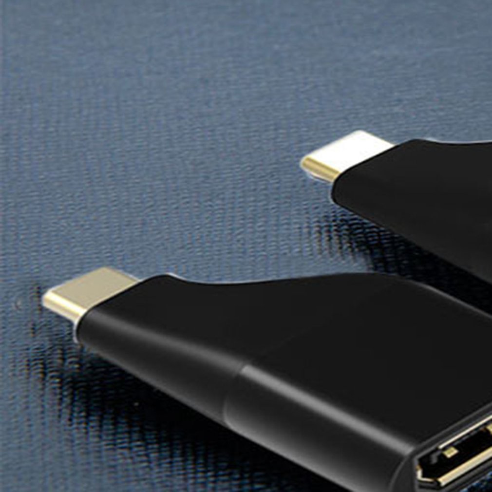 USB-C to HDMI Adapter - 4K 60Hz Converter - Male to Female - Keychain Style - Aluminum Alloy
