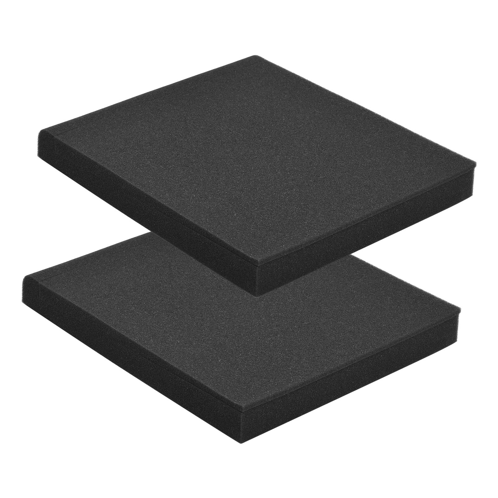 Almohadillas de aislamiento de espuma de aislamiento acústico de alta densidad, 30x27cm, área utilizable para altavoz de Monitor de estudio, 2 paquetes
