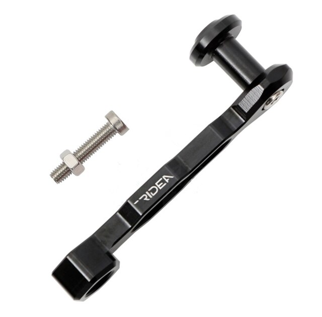 Birdy 2 birdy 3 bicycle chain hook to prevent falling chain tensioner tail hook ridea: black