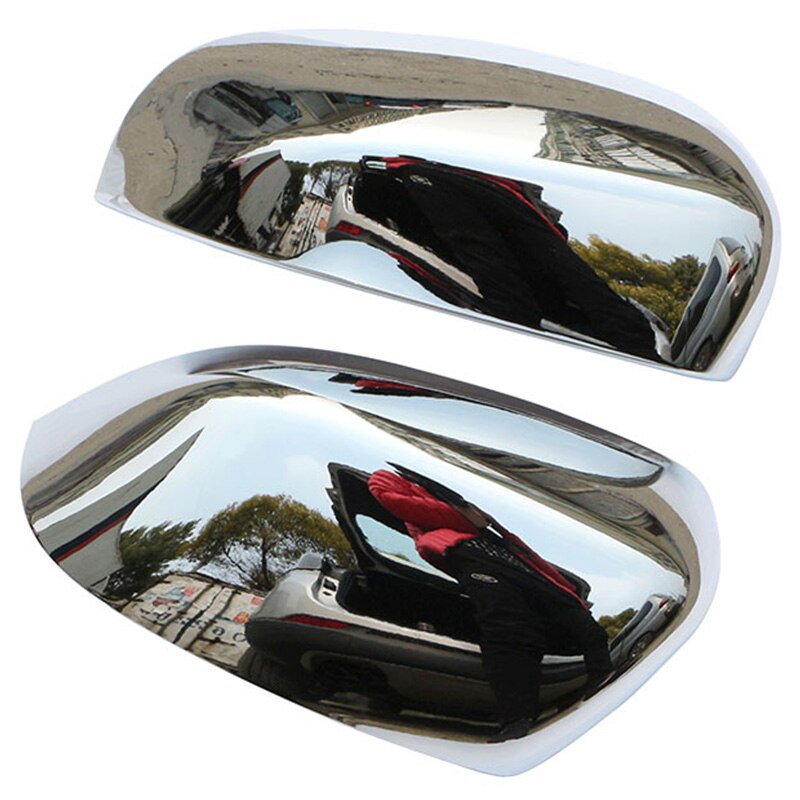 Abs Chrome Car Rear View Mirror Protection Covers Rearview Mirror Stickers for Peugeot 208 - Accessories