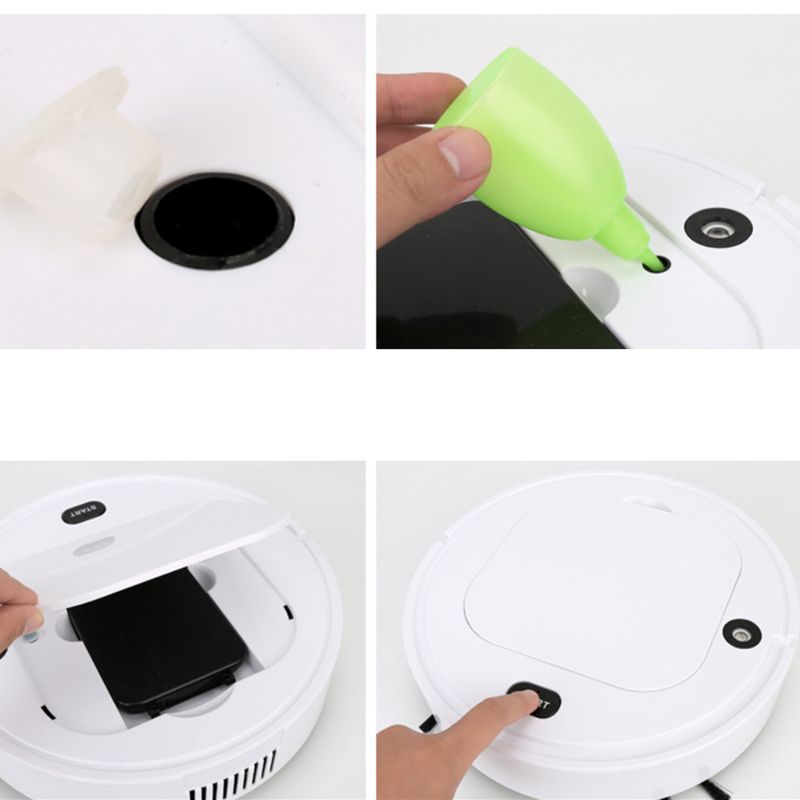 Home Automatic Robot Vacuum Cleaner Smart Sweeping Mopping Robot Air Humidifier