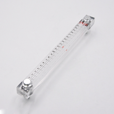 Hydraulic Oil Tank Level Gauge Oil Level Gauge Water Level Gauge XYW150 Ruler Acrylic: Orange
