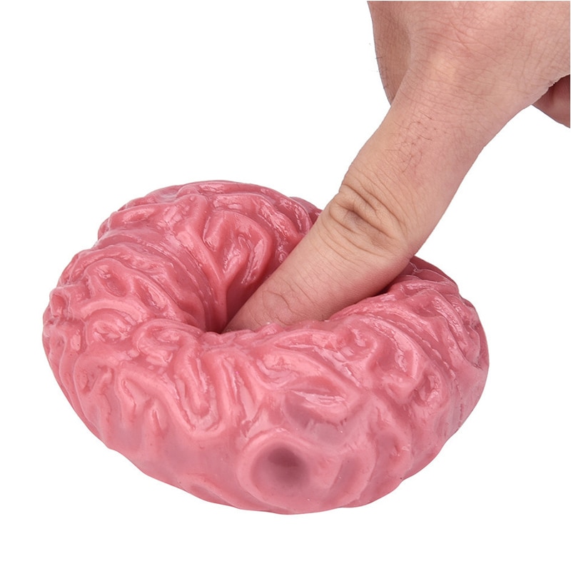 Griezelig Hersenen Squishy Squeeze Bal Speelgoed Prank Gadgets Novelty Gag Zintuiglijke Speelgoed Voor Speciale Behoeften Kinderen Volwassen