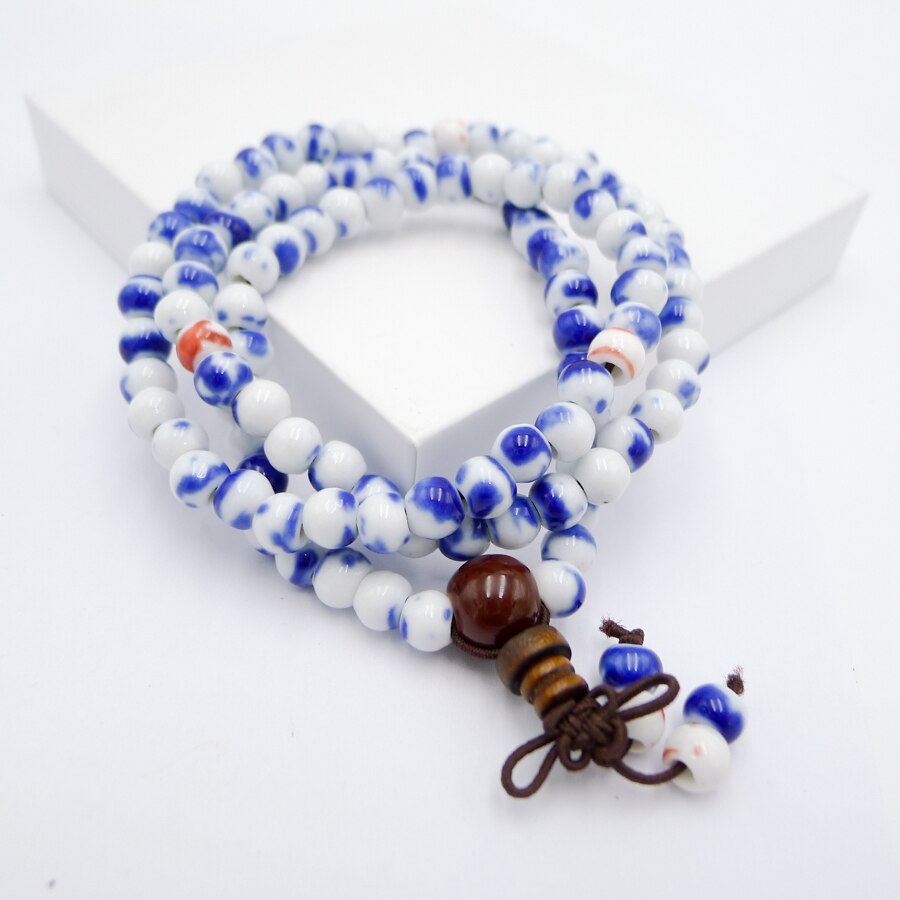 6mm Ceramic Beads Multilayer Bracelets long bracelets for women #BY174