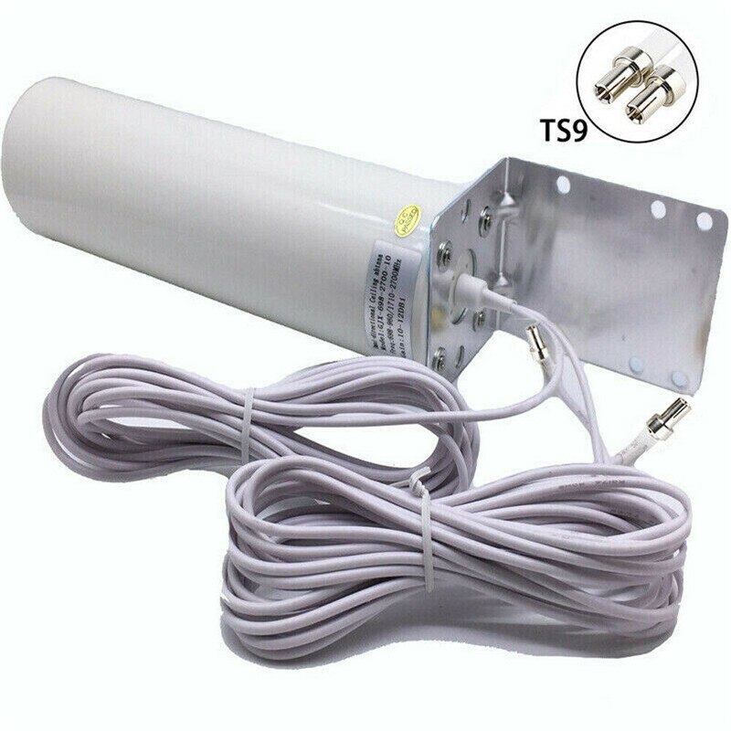 4G LTE Antenna 3G 4G External Antennna Outdoor Antenna G Panel Antenna Outdoor Antenna SMA For 3G 4G Router Modem: TS9 connector