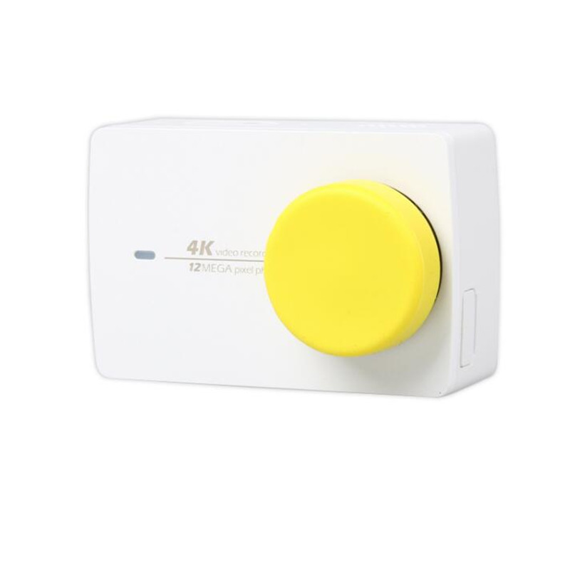 Camera Lens Cap Voor Xiaomi Yi 2 II Xiaoyi Sport actie Camera Siliconen Beschermende Lens Cover Xiaomi YI 4 K accessoires