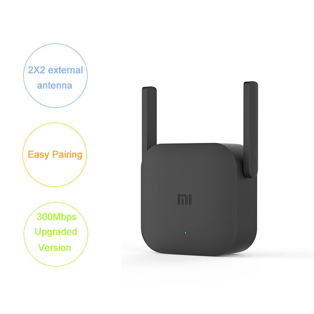 Original Xiaomi WiFi Amplifier Pro 300Mbps WiFi Repeater Signal 2.4G Extender Roteador 2 Mi Wireless Router mi router home
